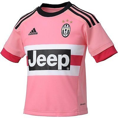 Juventus, pink, away shirt