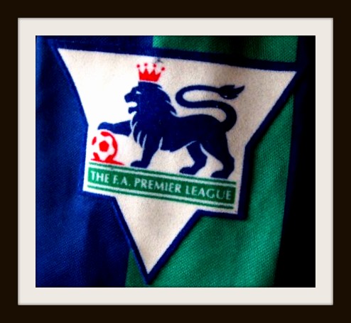 FA Premier League, badge, Leeds United, Asics, away kit sleeve