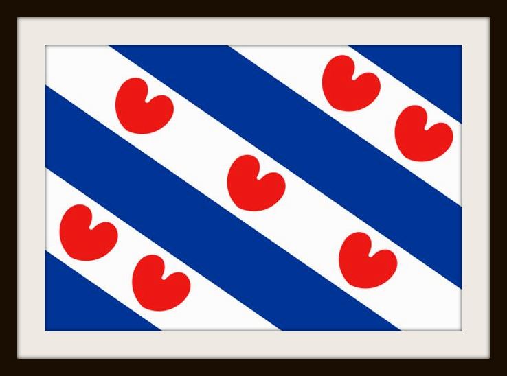 Frisian flag, Heerenveen, Friesland 