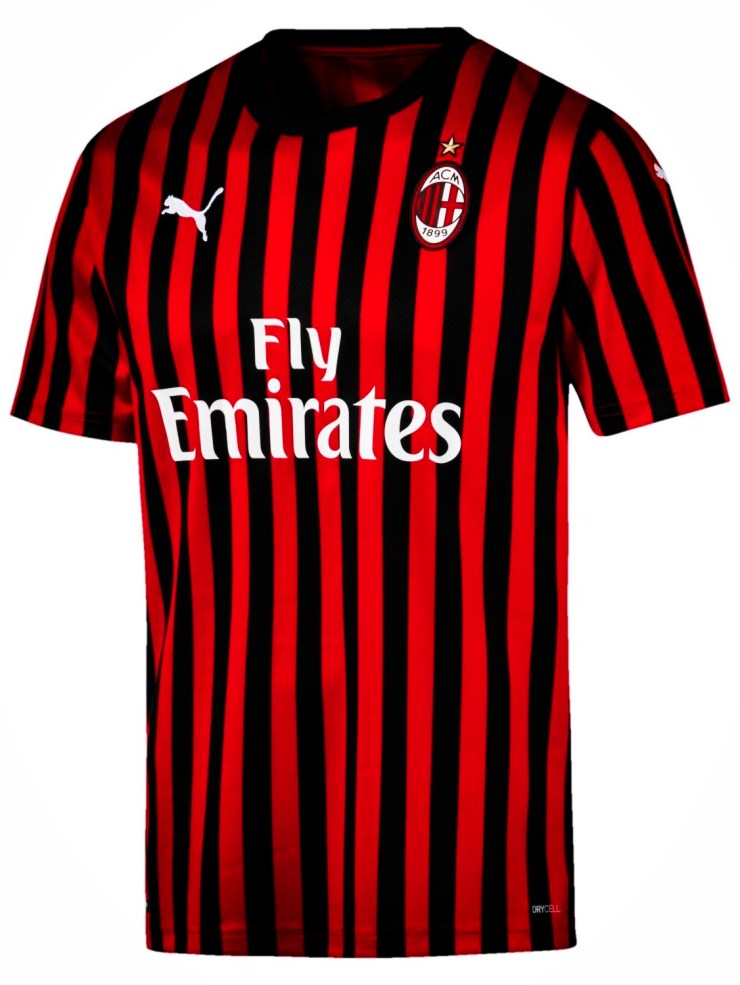Milan 2019-2020 Home kit Milan, 2019-2020, Home, Puma