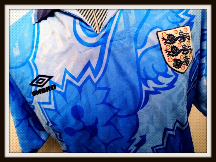 England, Three Lions, Umbro, Blue