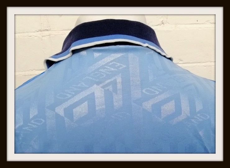 England, 1992, blue, Umbro 