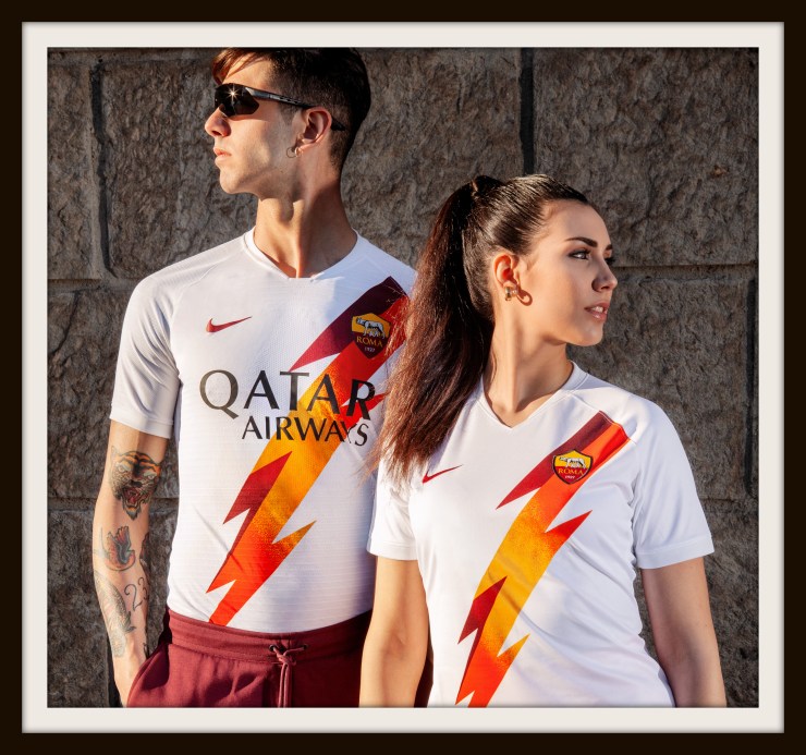 Roma, away, Nike, lightning bolt, Jupiter 