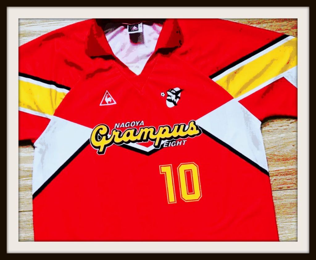 Nagoya Grampus 8, J-League, Le Coq Sportif, football shirt, kit
