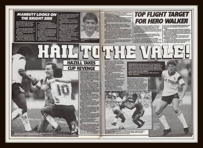 Port Vale, Tottenham Hotspur, 1988
