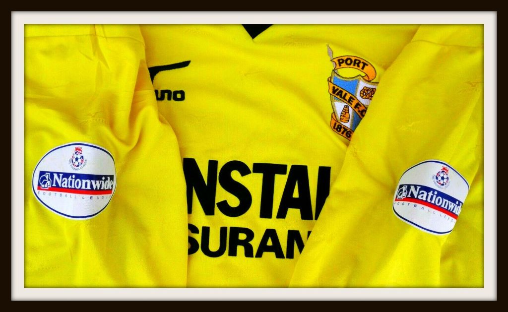Port Vale, Mizuno, away kit 