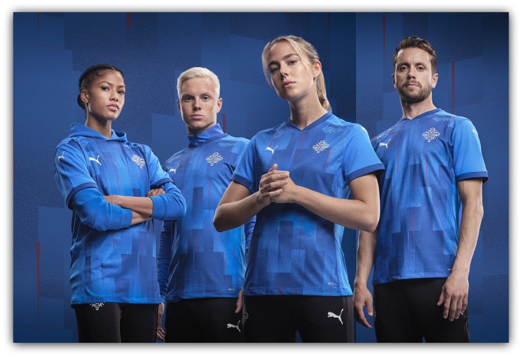 Iceland, Puma, kit, new, badge, crest, KSI