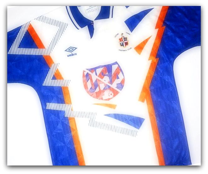 Luton, Town, Umbro, 1991-92