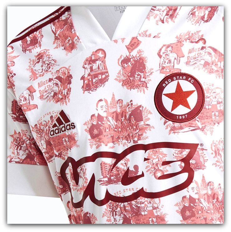 Red Star, Paris, Adidas, Vice, History, Shirt, 2020-21