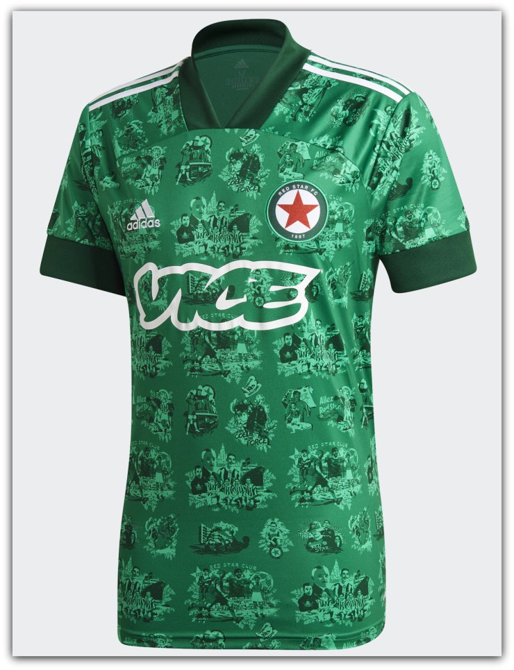 Red Star, Paris, Adidas, Vice, History, Shirt, 2020-21
