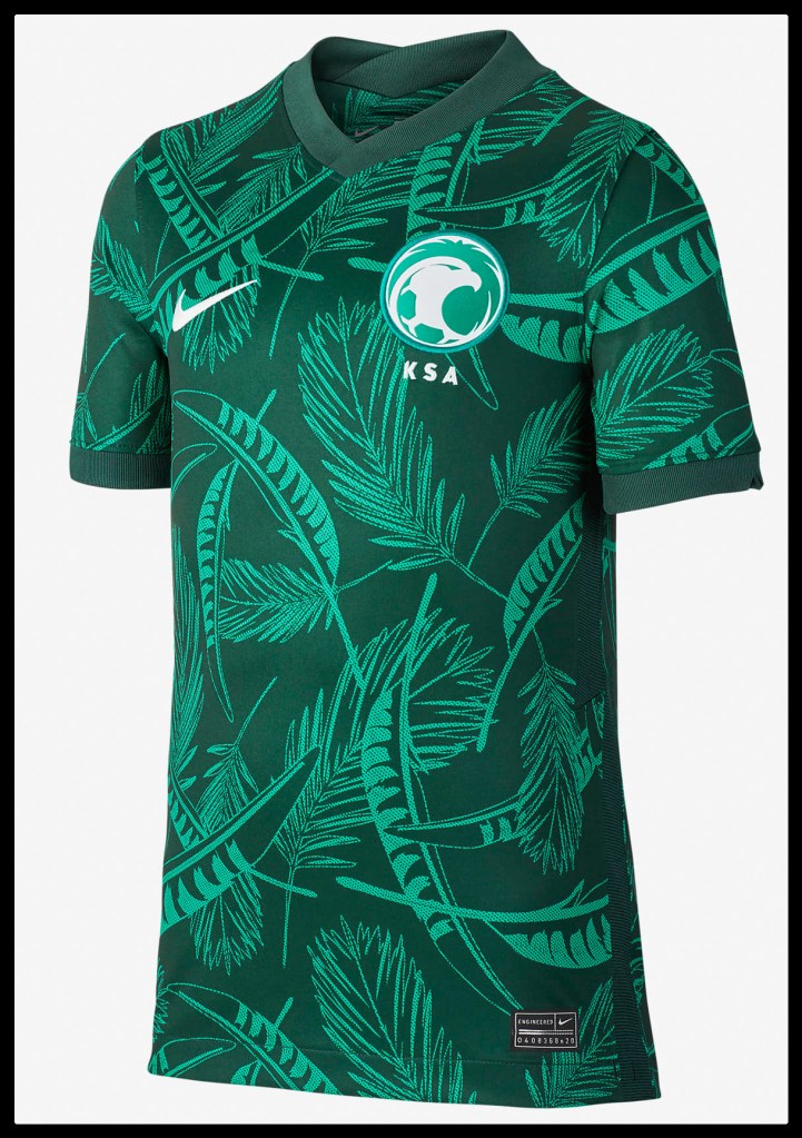 Saudi Arabia, away, kit, Nike, 2020-21