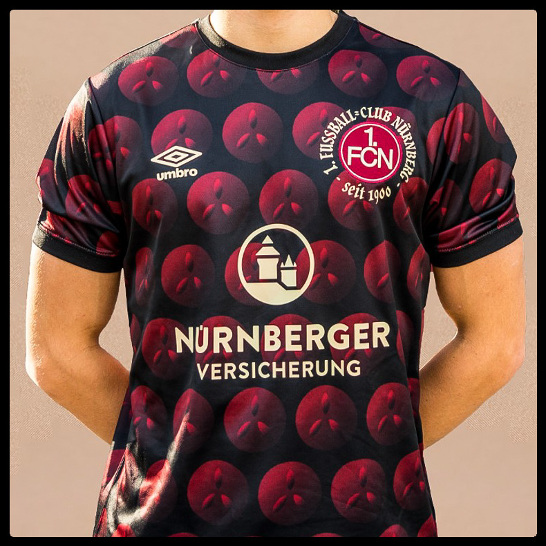 1fc Nurnberg, Christmas Shirt, Umbro, gingerbread, Lebkuchen