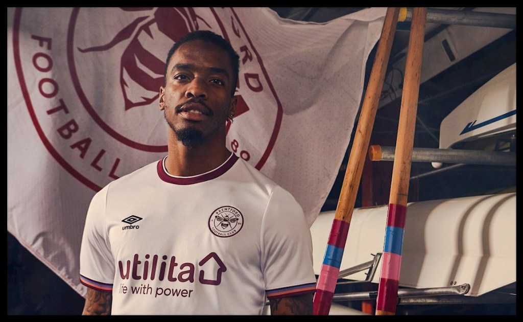Brentford, Umbro, 2020-21, 3rd kit, rowing club