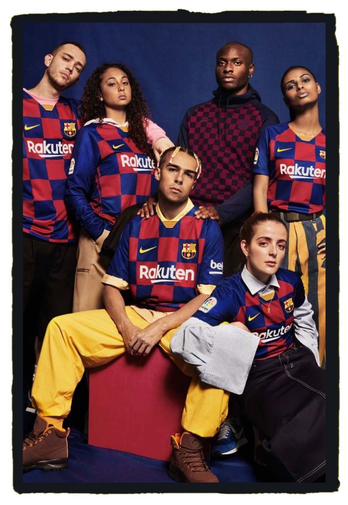 Barcelona, Nike, 2019-20, home shirt