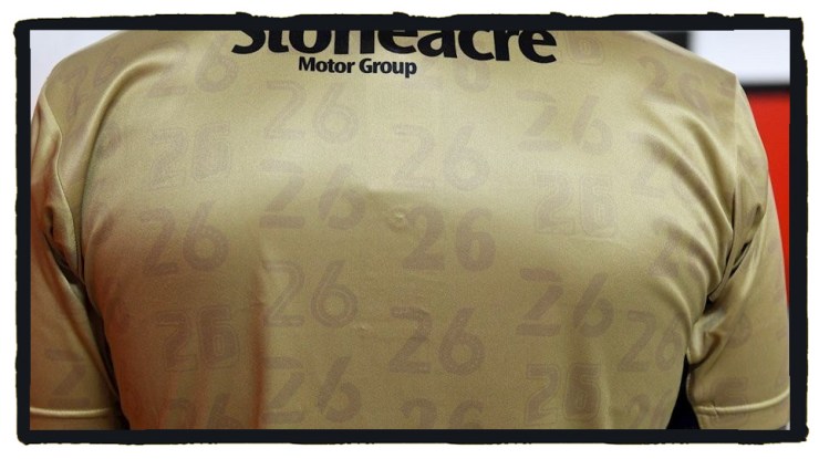 Doncaster Rovers, James Coppinger, Gold Shirt