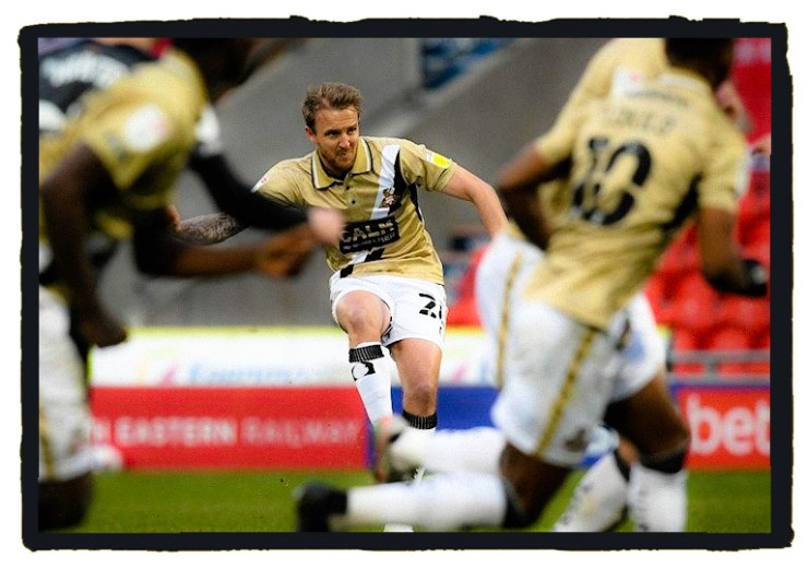 James Coppinger, Doncaster Rovers, Gold, Shirt