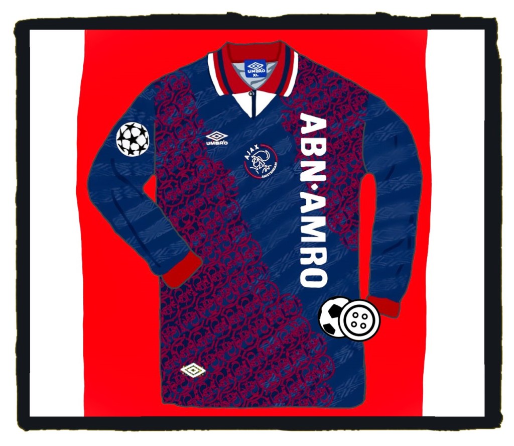 Ajax, Champions League, Umbro, 1995