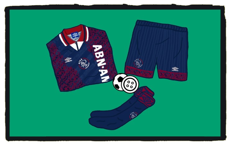 Ajax, Champions League, Umbro, 1995