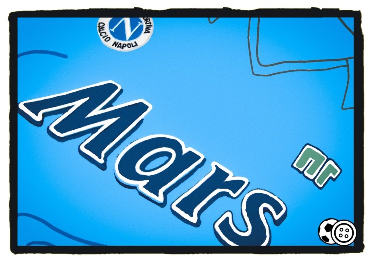 Napoli, Ennerre, Mars, Maradona, Malia, kit, shirt