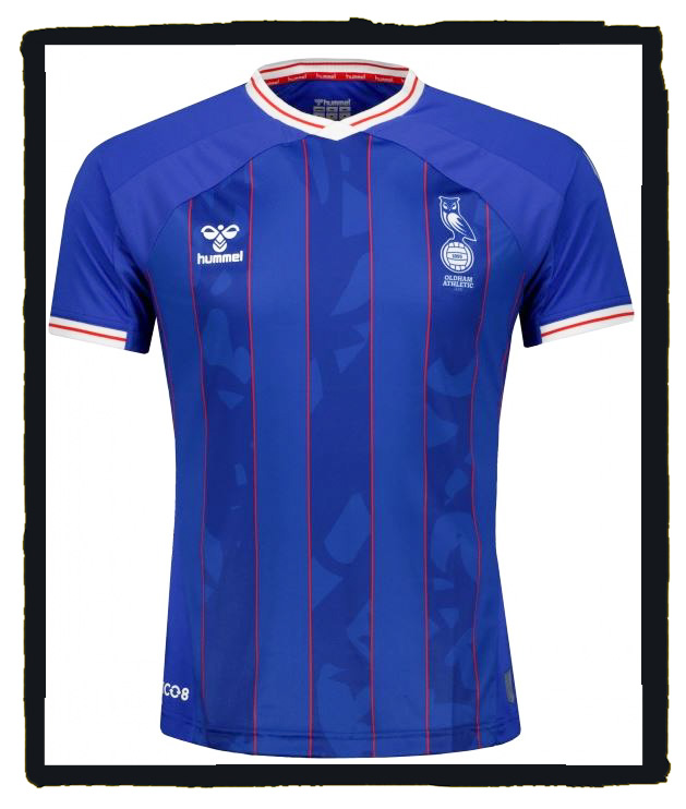 Oldham Athletic, Hummel, new football shirt, 2021-22