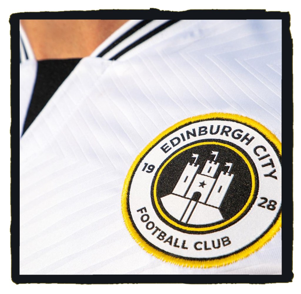 Edinburgh City, 2021-22, home, shirt, badge