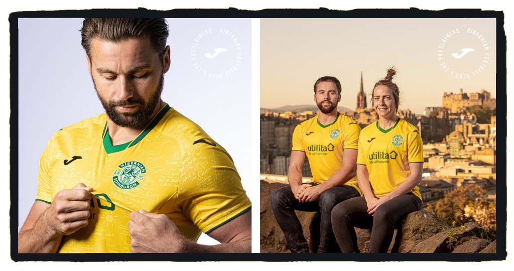 Hibernian, Joma, 2021-22, Sunshine on Leith, 3rd shirt, kit