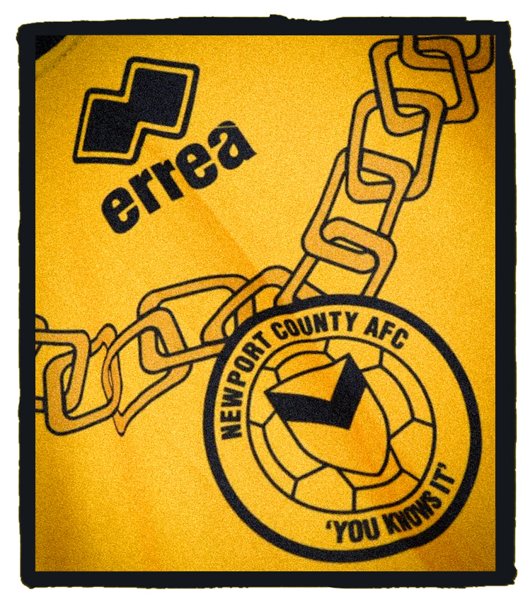 Newport County, Goldie Lookin' Chain, GLC, Errea, 2004-05