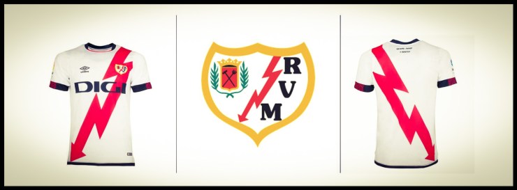 Rayo Vallecano, Umbro, 2021-22, home, shirt