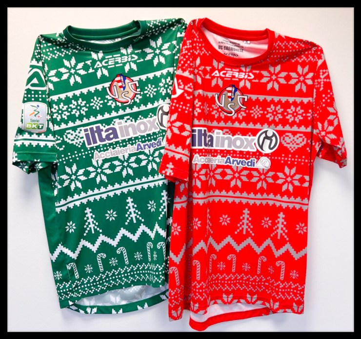 Cremonese, Acerbis, Christmas, Kit, Natale, Maglia